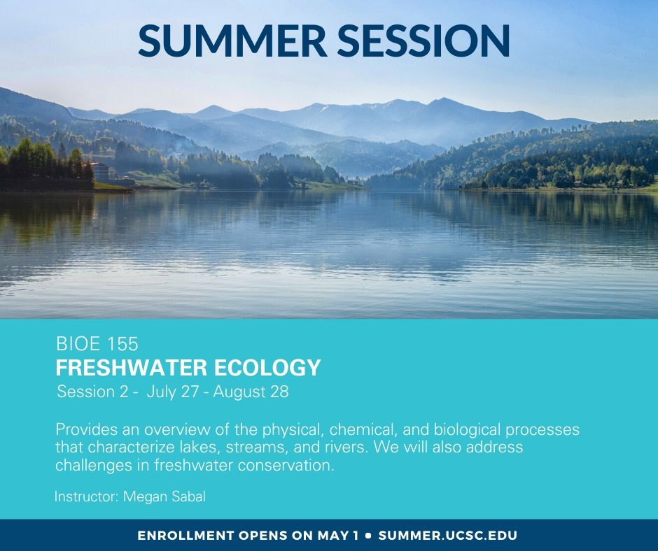 Take UCSC’s Freshwater Ecology course!