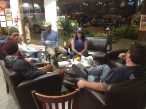 East Cliff Brewery guests